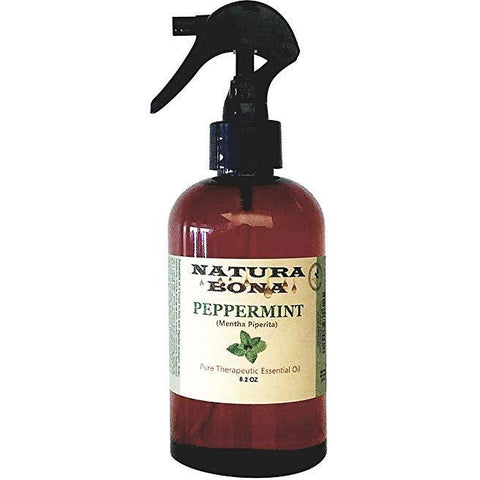 Peppermint Essential Oil Use to Naturally Repel Pests Insects; 8.2oz Spray