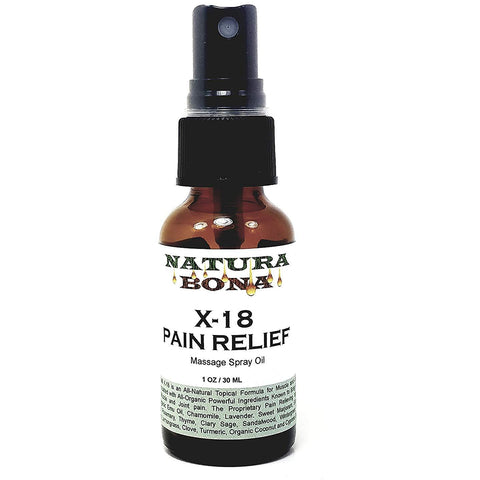 X-18 Pain Relief Oil Spray 1oz