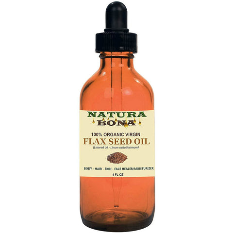 Flax Seed Organic Oil 4oz