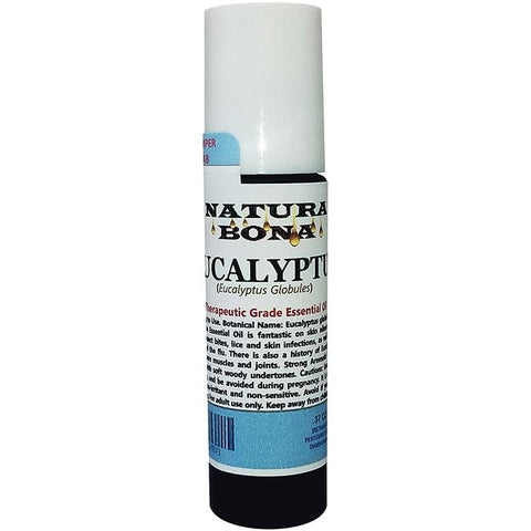 Eucalyptus Essential Oil Prediluted and Ready to Use 10ml Roll-On