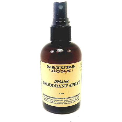 Organic Non-Aerosol Spray Deodorant for Men and Women