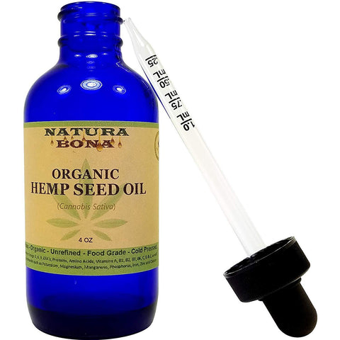Organic Hemp Seed Oil 4oz