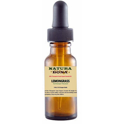 Lemongrass Essential Oil 15ml with Calibrated Dropper
