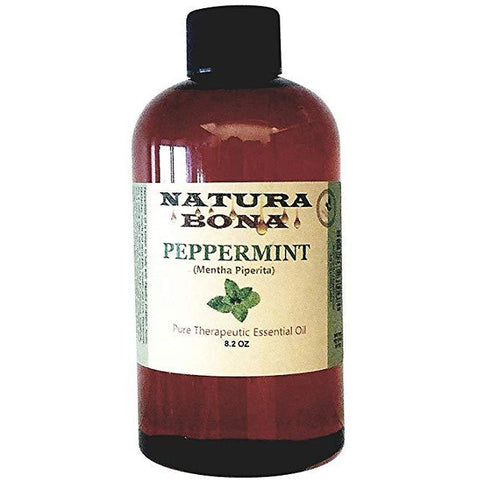 Peppermint Oil Refill Bottle. Use to Naturally Repel Pests, Critters and Insects; 8oz